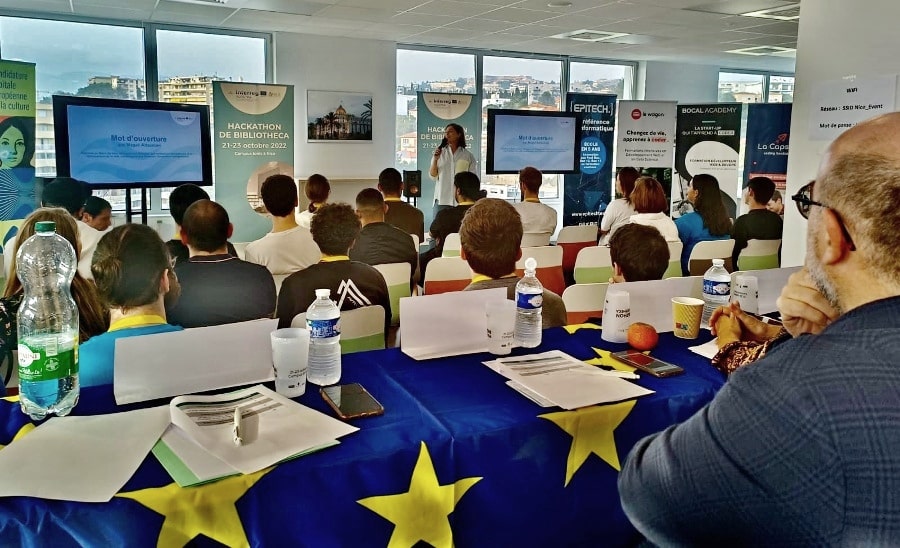 Les étudiants d&rsquo;Epitech brillent au « hackathon de Bibliotheca » organisé par la ville de Nice