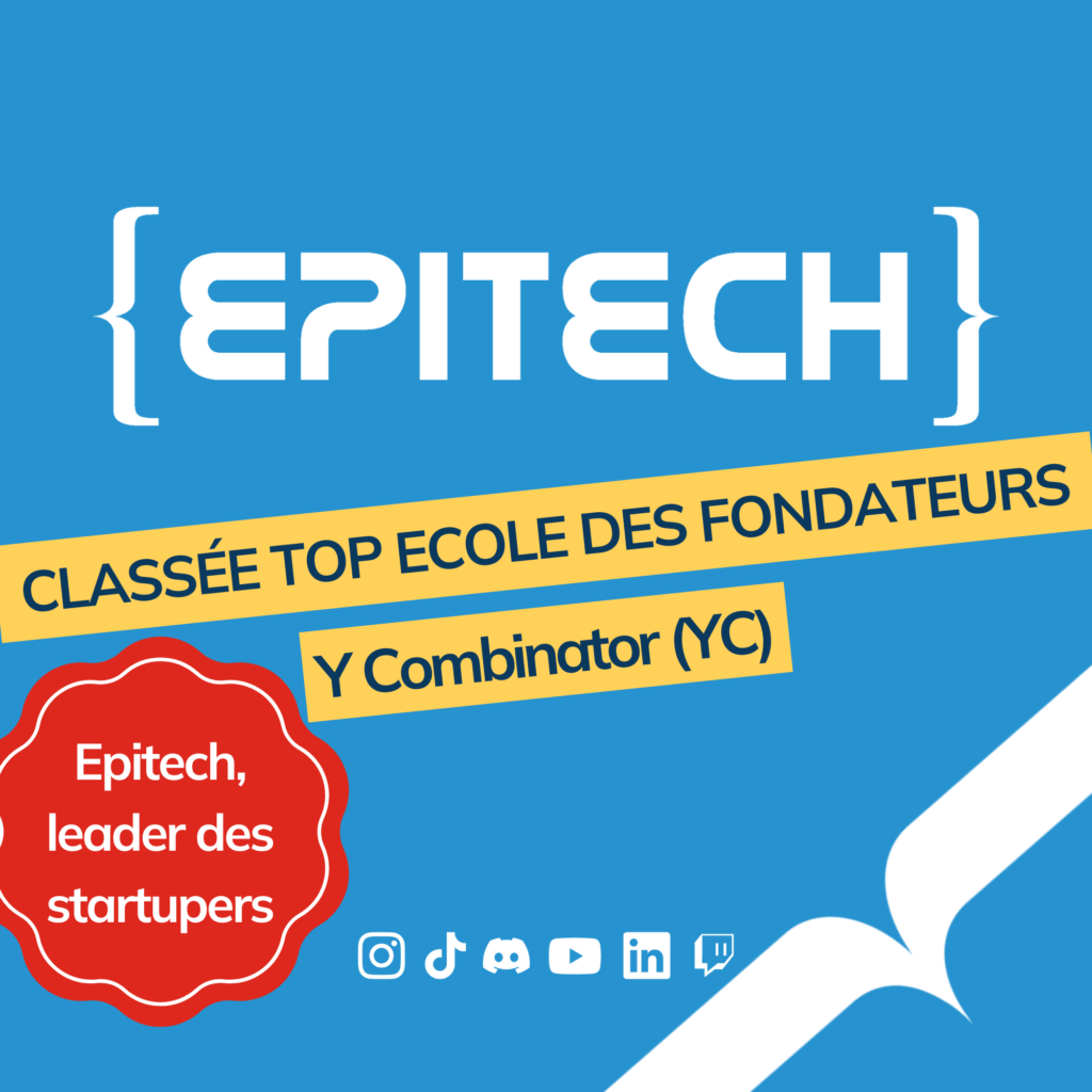 Epitech dans le top des écoles françaises qui forment les fondateurs de startups Y Combinator
