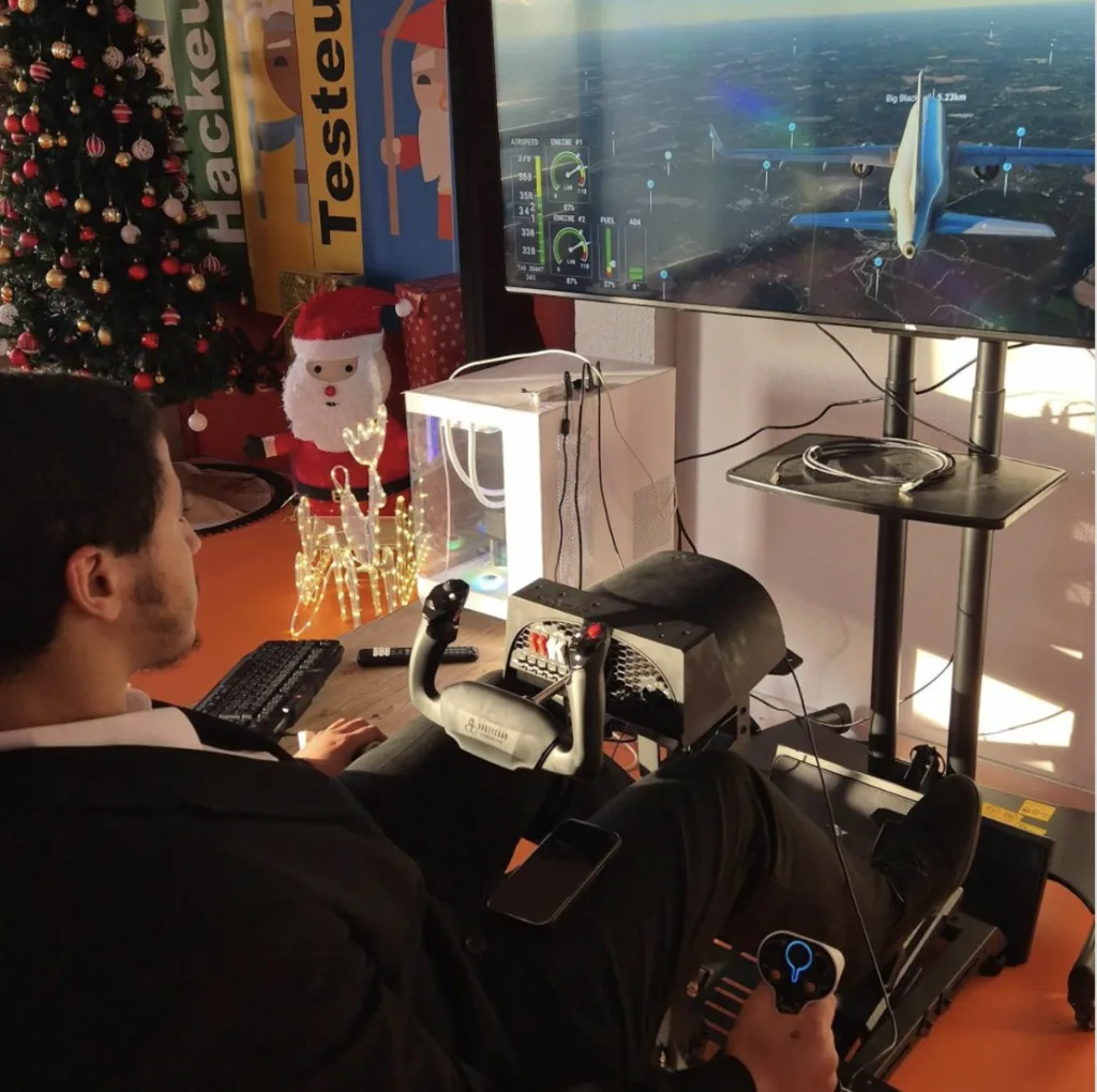 Ateliers et simulations lors du forum tech moulins epitech