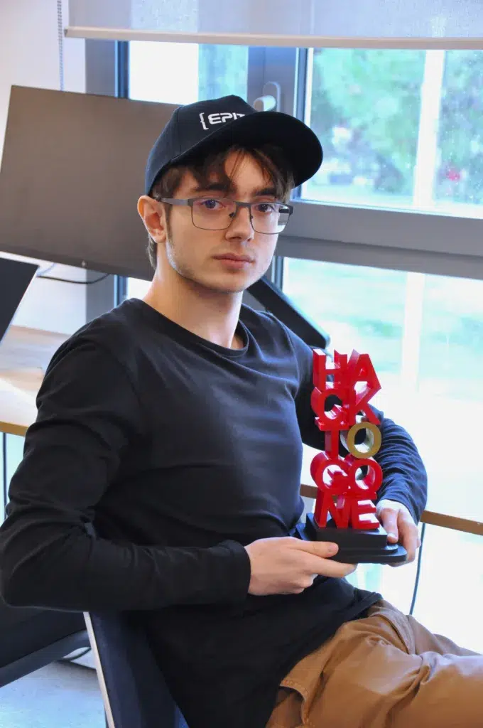 Matthieu, lauréat hackathons ia 