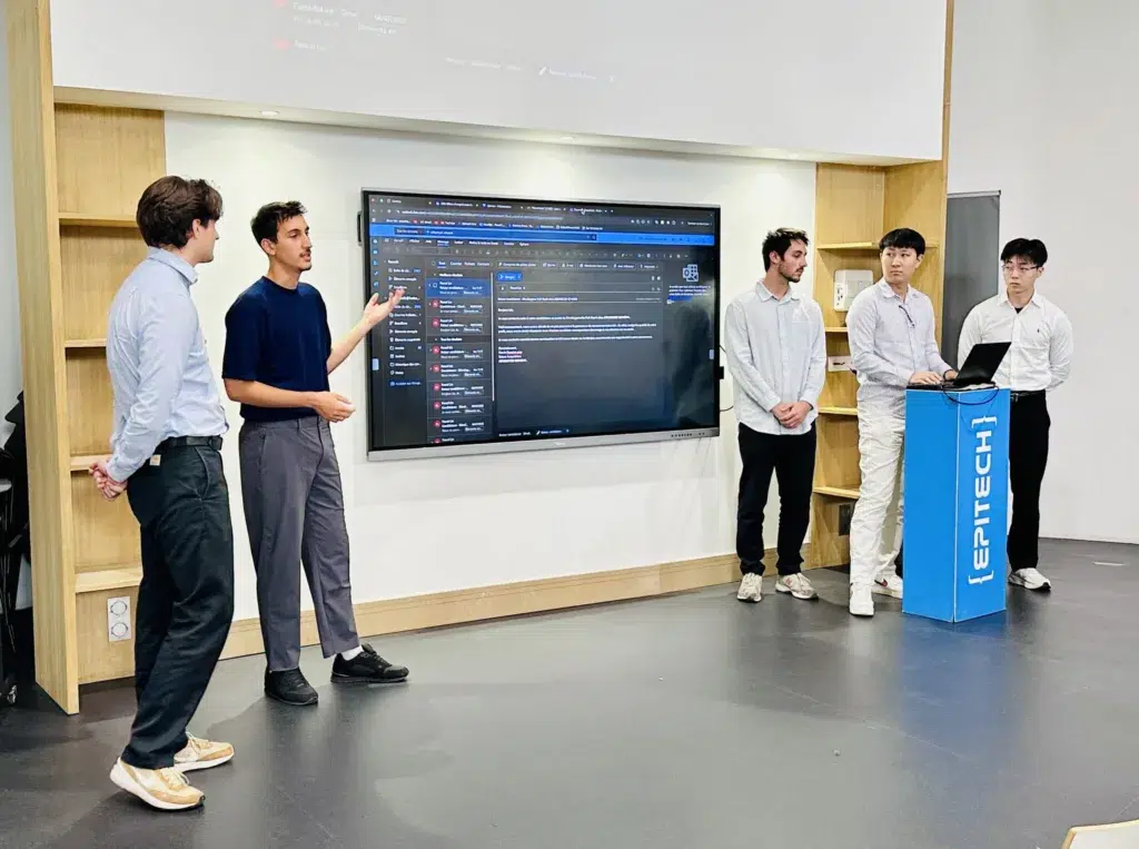 défense projet amphi Epitech école ingenieur informatique Parcoursup