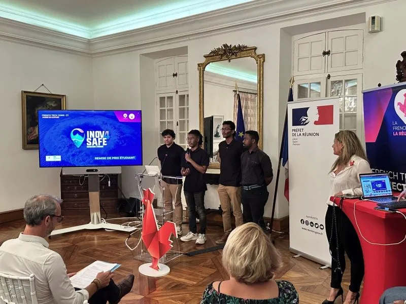 Hackathon dans la meilleure école informatique de La Réunion Epitech victoire