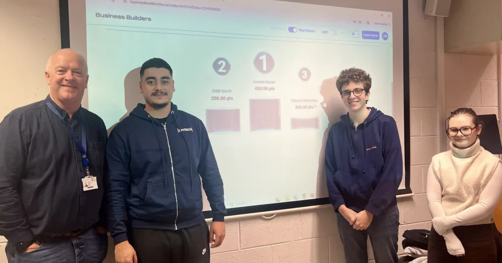 Étudiants Epitech au TUD lors d'un business game à Dublin